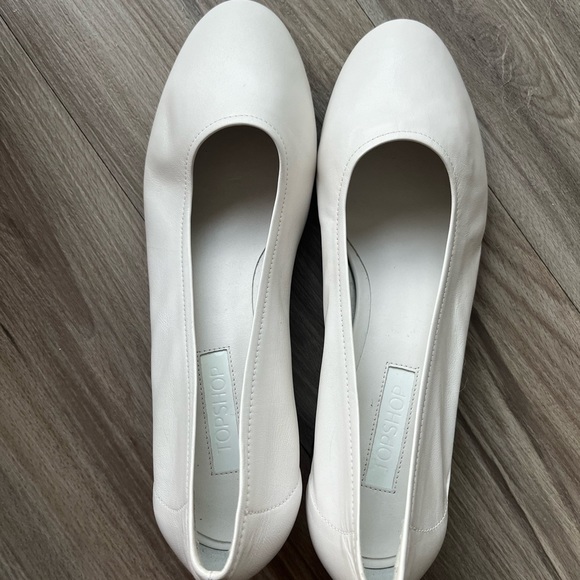 White leather heels from topshop - Picture 7 of 8